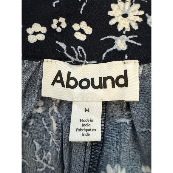New ~ ABOUND ~ Nordstrom ,  Devon Floral Cinch Front Shorts Size M 100% VISCOSE - Picture 6 of 6